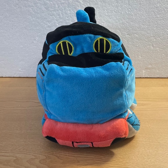 Thomas the Tank Engine Train Pillow Plush Cuddly Stuffed Animal 15” Blue Red - Picture 4 of 7